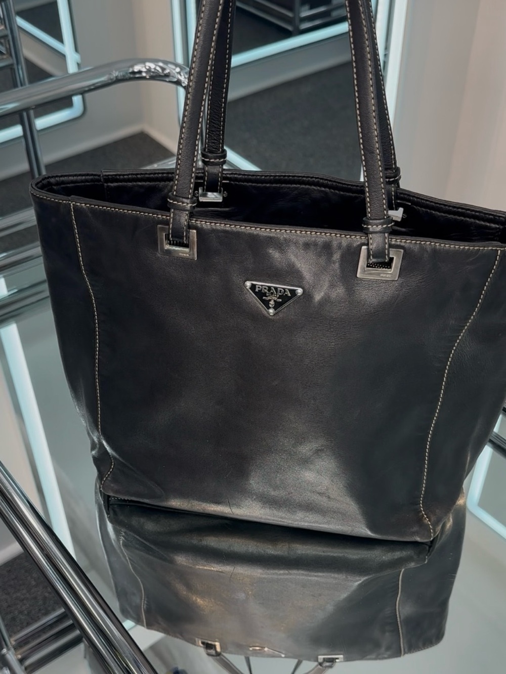 Prada "Acciaio" Tote - Picture 12 of 16